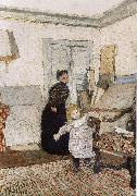 Edouard Vuillard The first step to Sweden oil painting artist